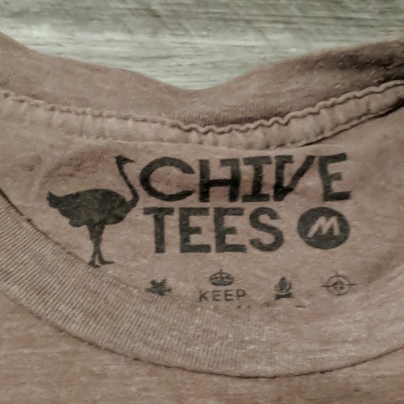 Moustache ride tshirt from The Chive - Picture 3 of 4